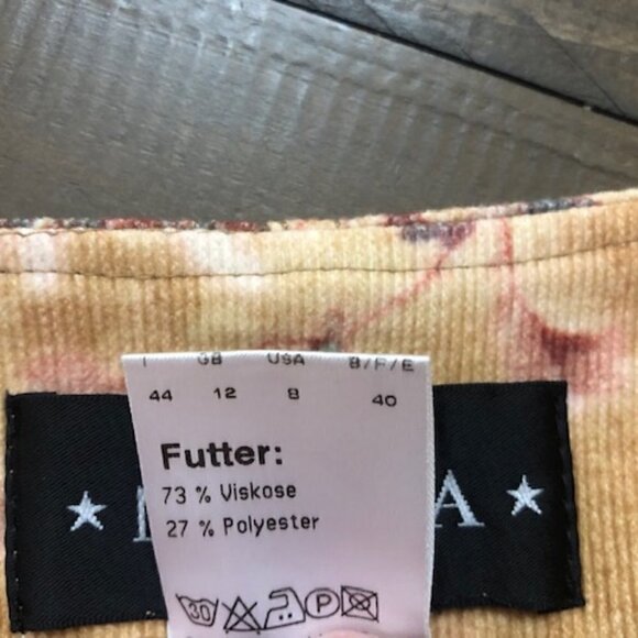 Nicowa Tan Floral Pencil Skirt - Picture 7 of 7